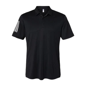 Adidas Mens Floating 3-Stripes Polo Sport Shirt - A480 - New - Picture 1 of 10