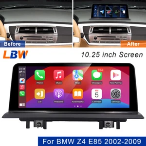 For BMW Z4 E85 2002-2009 10.25'' Car Multimedia Screen Carplay Radio Stereo Wifi - Picture 1 of 12