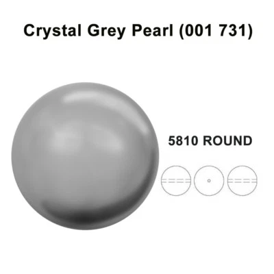 Swarovski 5810 Crystal Round Pearls Beads Jewelry Making * U Pick Color & Size - Image 1 of 4