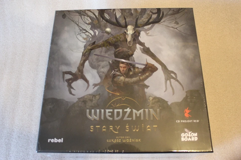 Gra Planszowa Wiedźmin Stary Świat Edycja Deluxe Polska Wiedzmin Po Polsku Rebel