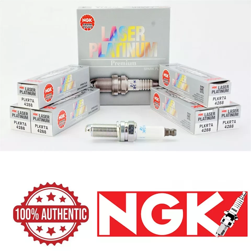 6x Bujías pre-apagadas NGK láser platino resistencia 4288 para Mercedes-Benz Foto 1 de 1