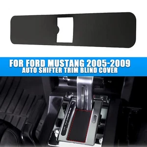 New For 2005-2009 Ford Mustang Auto Shifter Trim Blind Cover - Picture 1 of 11