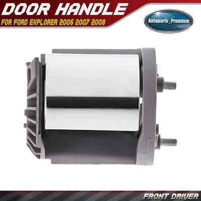 Manija de puerta interior cromada + gris del conductor delantero para Ford Explorer 2006-2008 Foto 1 de 4