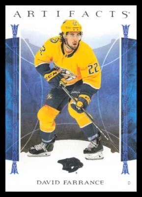 2022-23 Upper Deck Artifacts #24 David Farrance Nashville Predators Hockey Card - Image 1 of 2
