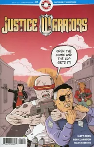 Justice Warriors #1 Ahoy Comics 2022 Cover B Bors 5 Copy Incentive - Picture 1 of 3