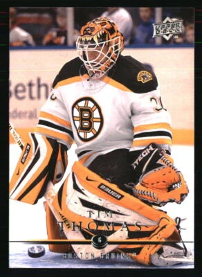 Tim Thomas 2008 Upper Deck #181  Hockey Card - Image 1 of 2