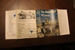 The Strangled Witness ~ Leslie Ford ~ Dreiecksbücher #150 ~ nur Staubjacke - Bild 1 von 1