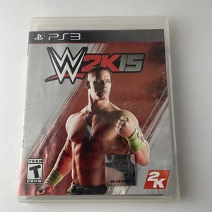 WWE 2K15 (PS3, 2014) CIB mit Handbuch - getestet & funktionsfähig - guter Zustand - Bild 1 von 6
