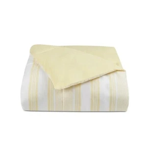 Martha Stewart Down Alternative Plaid Reversible Comforter – Twin XL – Yellow - Picture 1 of 4
