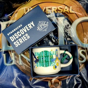 Tazza tazza Starbucks Universal Epic Universe Discovery Series Mini 2 oz ornamento nuova - Foto 1 di 5