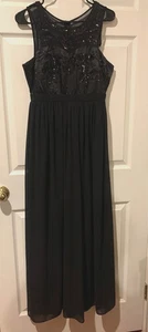 Vestido negro vintage sin mangas talla M. Love Point - Imagen 1 de 4