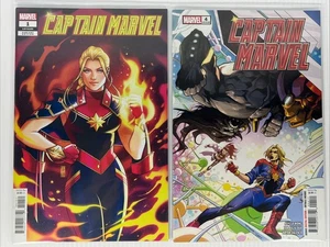 Capitana Marvel #1, 4 Vol. 12 Jen Bartel Variante Stephen Segovia Marvel 2024 Casi Nuevo - Imagen 1 de 5