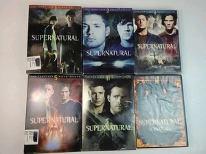 Supernatural DVD Lot Staffeln 1 2 4 5 11 12 SPN CW TV-Serie Winchester *WIE BESEHEN* - Bild 1 von 4