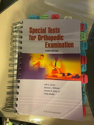 Special Test For Orthopedic Examination Third Edition Text Book USED - Image 1 of 3