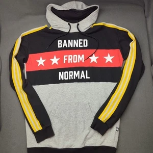 Adidas Hoodie Womens Medium Rita Ora Banned from Normal Sweatshirt Pullover - Picture 1 of 12