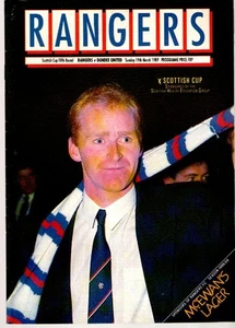 Programma Rangers - Dundee United Scottish Cup 1989 - Picture 1 of 1
