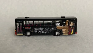 N Scale Tomytec Kushiro Bus `Lupin III Hamanaka Town  TOY153 - Picture 1 of 6