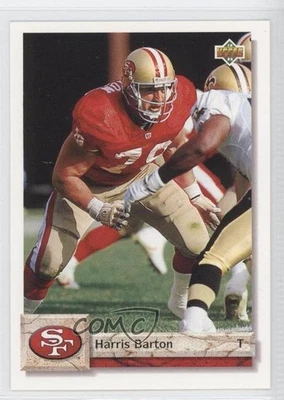 1992 Upper Deck Harris Barton #430 - Image 1 of 2