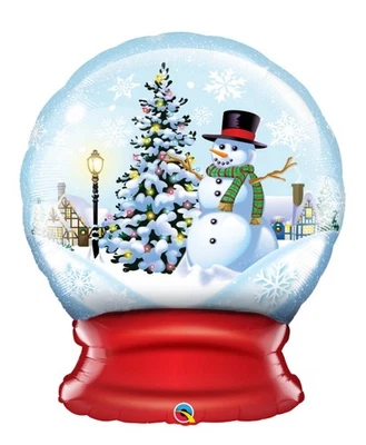 Qualatex 36 inch Snow Globe Shape Foil Balloon 36″  - Image 1 of 3