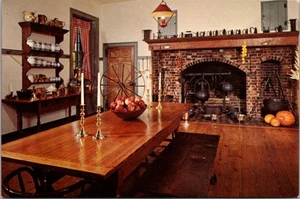 KITCHEN interior view CARTER'S GROVE Williamsburg, Virginia 4x6 Postcard - Picture 1 of 2