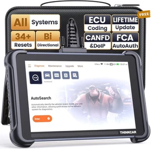 Thinkcar ThinkScan 689 OBD2 Scanner, 2024 New Bidirectional Scan Tool with Full - Picture 1 of 8