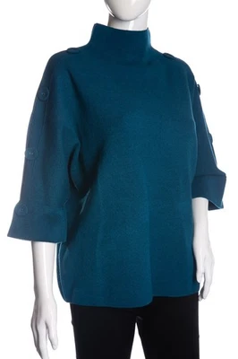 NEW  Women's Jumpers  - 'Boxy' Look   One size   Super Soft Knit   Button Detail - Image 1 of 2