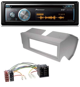 Pioneer MP3 DAB USB CD Bluetooth Autoradio für Fiat Panda (bis 2002) - grau - Bild 1 von 7