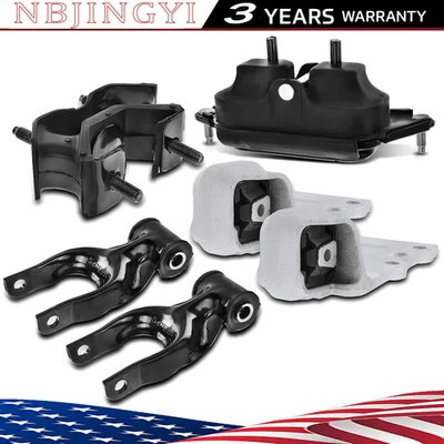 Montaje de motor, puntal de par y soportes de transmisión 6 piezas para Pontiac Aztek 2001-2005 3,4 L Foto 1 de 4