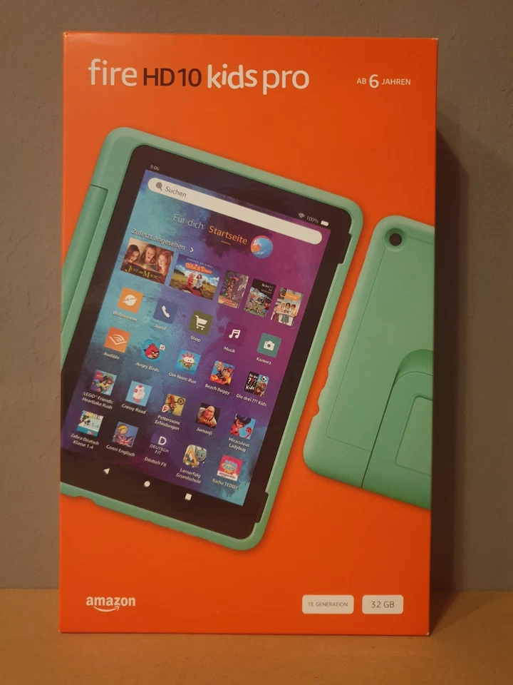 Amazon Fire HD 10 Kids Pro (13. Generation) 32GB, Wi-Fi, 10,1 Zoll - Sternennebel-Design