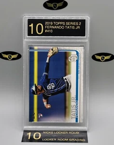 2019 Topps Series 2 San Diego Padres FERNANDO TATIS JR #410 rookie mint LRG 10 - Picture 1 of 2