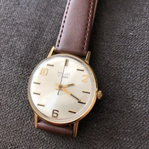 Polyot Watch USSR Vintage Soviet Mechanical Wristwatch Gold plated - Picture 1 of 10
