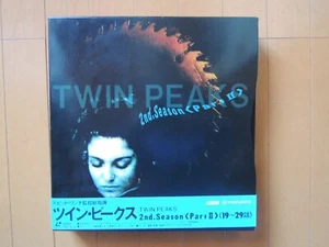 David Lynch TWIN PEAKS second season part 2 JAPAN movie Laser Disc LD japanese - Picture 1 of 3