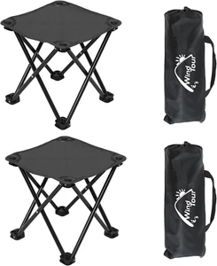 Portable Folding Camping Stool Outdoor Camping Lightweight Samll Chair for Fishi - Picture 1 of 12