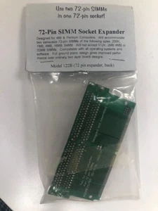 72-pin SIMM Socket Expander Model 122B (back sockets) for 486 and Pentium - Picture 1 of 5