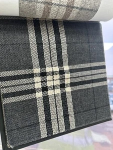 PREMIUM LUXURY GLENEAGLES/CHEQUERED PATTERN FABRIC FOR UPHOLSTERY/SEWING - Picture 1 of 9
