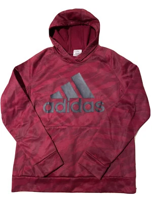 Adidas Borgoña Sudadera con Capucha Chaqueta Pullover Juvenil Talla L (14-16) Foto 1 de 3