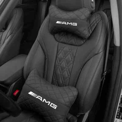 BRANDED Car Seat Neck Cushions Headrest Back Support Pillow For Mercedes A B C E S G AMG