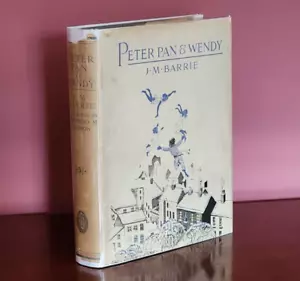 ERSTAUSGABE 1931 PETER & WENDY VON J.M. BARRIE, ILLUSTRIERT VON GWYNEDD HUDSON - Bild 1 von 24
