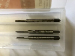 1-64 GH1 2 FLAUTAS ALTA VELOCIDAD ACERO 3 PIEZAS JUEGO DE GRIFOS HECHO EN EE. UU. - Imagen 1 de 1