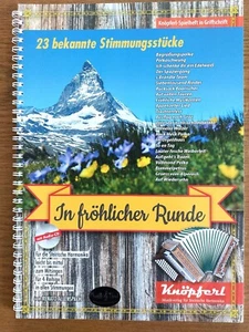 Steirische Harmonika Griffschrift, 23 Stimmungsstücke mit CD, 4-reih. Instrument - Bild 1 von 5