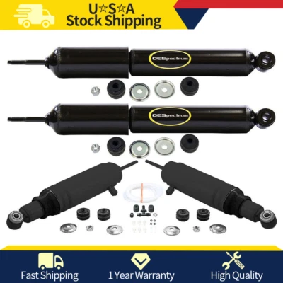 Amortecedores dianteiros traseiros para Ford F-250 RWD 5.9L 1979 1978 1977 1976 1975 1974 1973 - Imagem 1 de 4