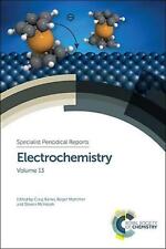 Electrochemistry: Volume 13 by Craig Banks (English) Hardcover Book