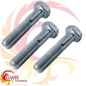 M12 X 1.5MM X 70MM FINE PITCH PART THREADED SET SCREWS HIGH TENSILE 8.8 HEX BOLT - Picture 1 of 3