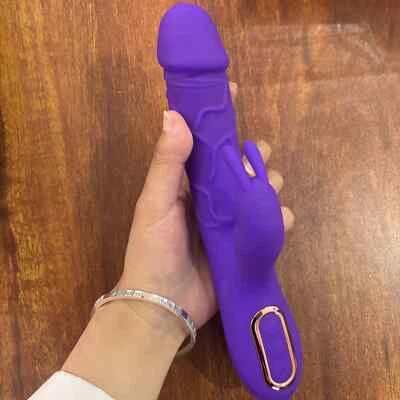 Rabbit Vibrator Dildo Vagina Klitoris Stimulation G-Punkt Sexspielzeug Frauen - Bild 1 von 4