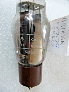Brimar CV717 5R4GY Hanging Filament Balance Sections NOS Tube G AMPLITREX Test - Picture 1 of 4