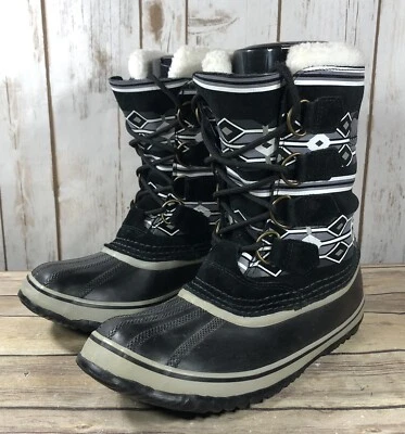 Botas aztecas impermeables Sorel Carnival para mujer talla 7 NL1715-010 al aire libre con cordones Foto 1 de 4