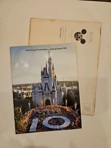 Jahresbericht 1981 - Walt Disney Productions - mit Originalumschlag - Bild 1 von 14
