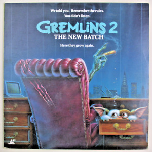 Gremlins 2 The New Batch LaserDisc Widescreen,Digitally Processed,Closed Caption