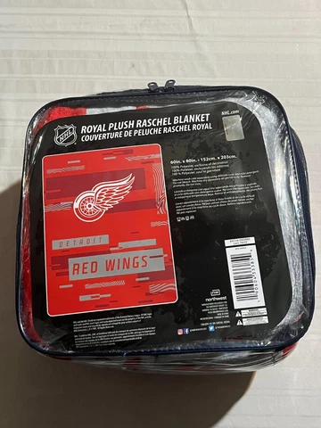 Detroit Red Wings NHL 60" x 80" Plush Throw Blanket Northwest Company Cover