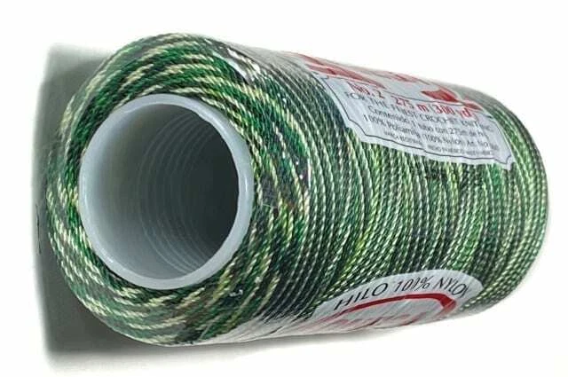Omega ~ #2 Nylon Thread - 300 yard spool ~ (40-Var Green) - Image 1 of 1